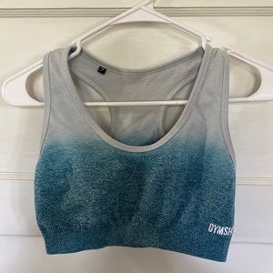 Gymshark Blue Ombré Sports Bra